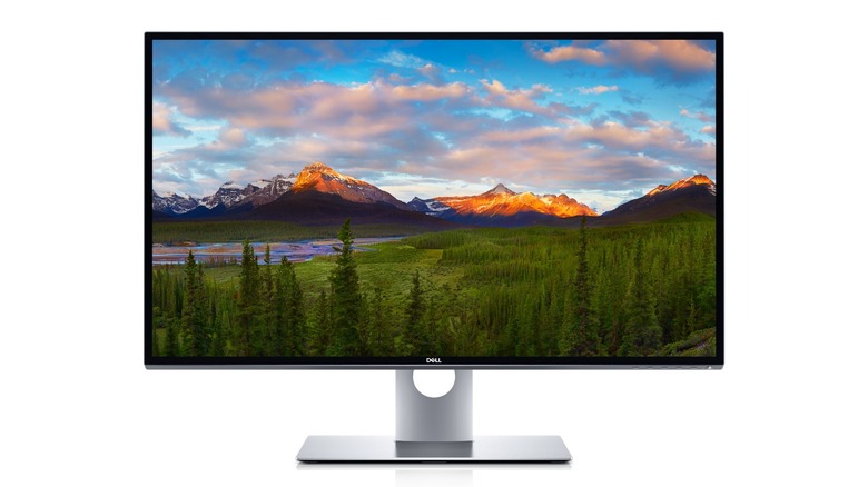 Dell UltraSharp 8K Monitor on display
