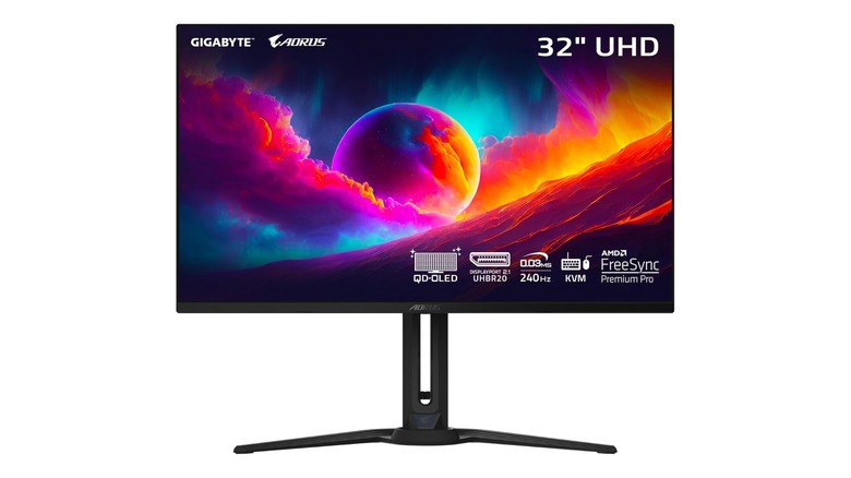 Gigabyte AORUS FO32U2 Pro on display