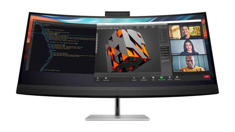 HP Series 7 Pro monitor on display