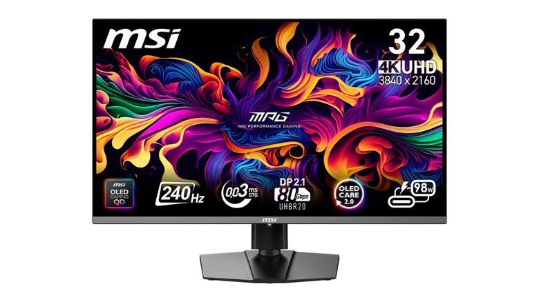 MSI MPG 322URX on display