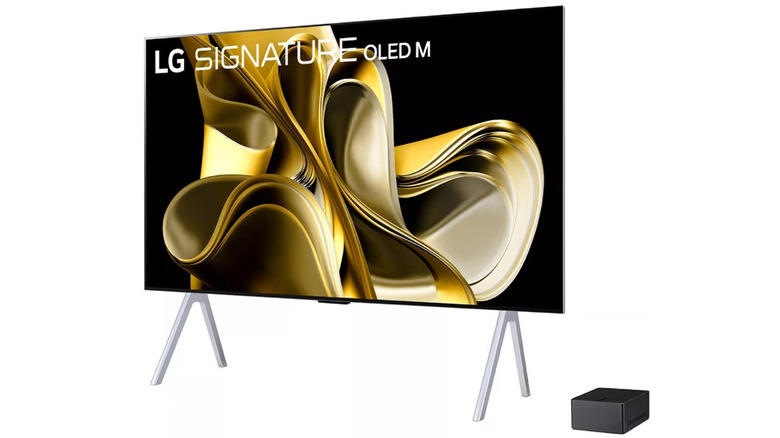 LG Signature OLED M and Zero Connect Box