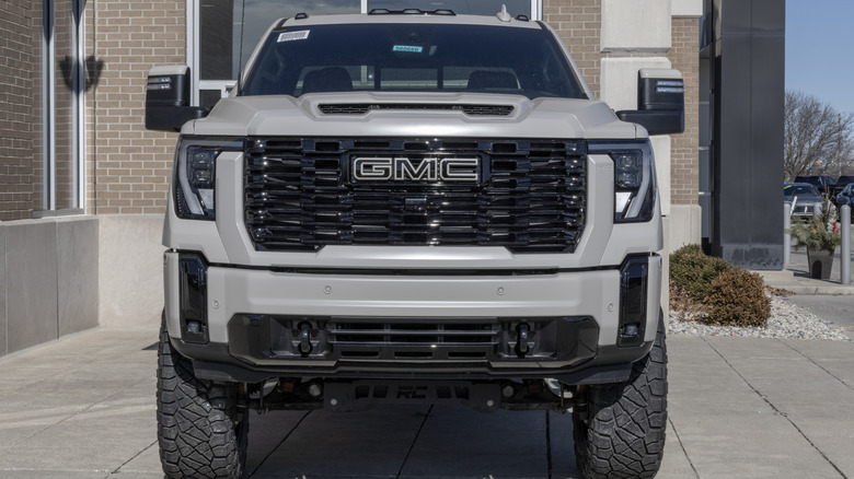 GMC diesel truck