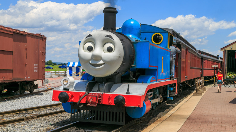Brooklyn Eastern District Terminal 15 as Thomas the Tank Engine