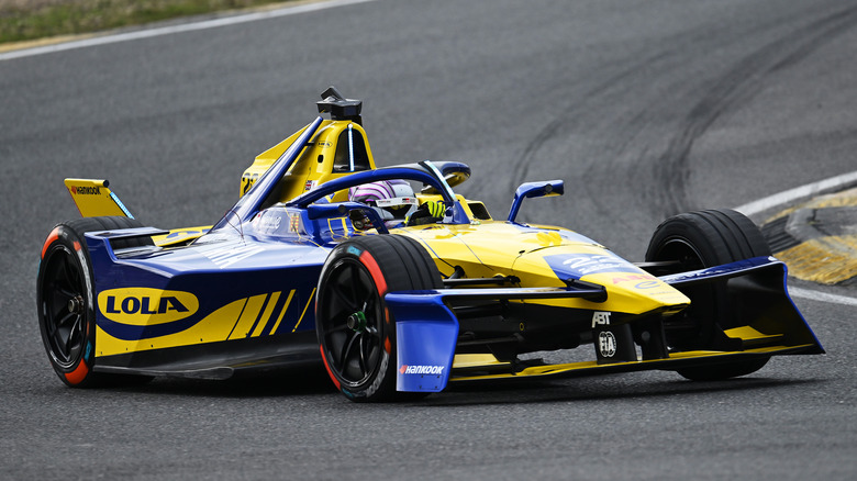 The ABT Formula E team with Lola Cars and Yamaha engines.