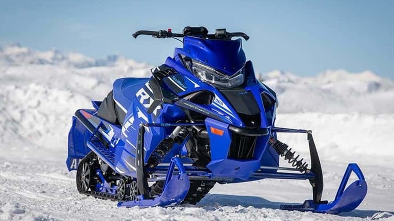 The 2025 Sidewinder SRX LE EPS on snow
