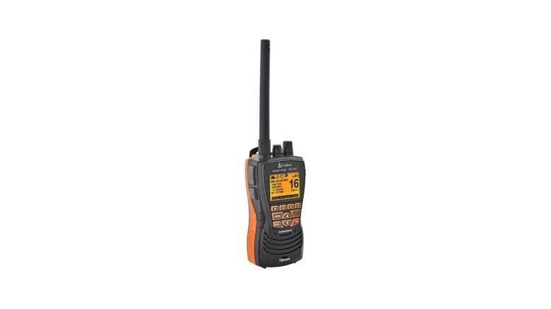 Cobra MR handheld VHF radio