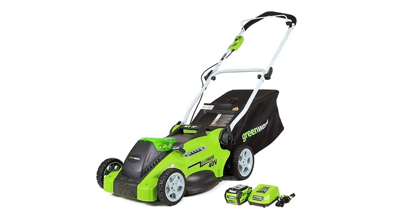 Greenworks 16-Inch 40V Cordless Electric Push Mower