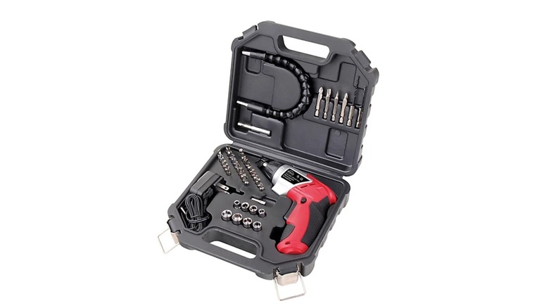 Apollo Tools 3.6V Lithium-Ion Screwdriver Set against a white background