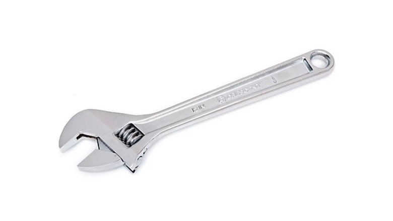 Crescent 12-Inch Adjustable Wrench against a white background