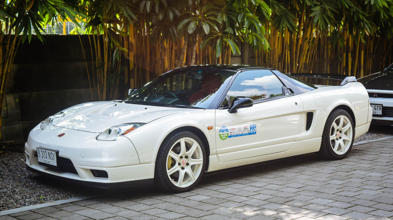 Honda NSX-R parked on street