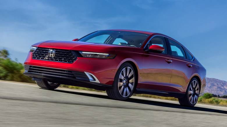 Current generation Honda Accord on the road