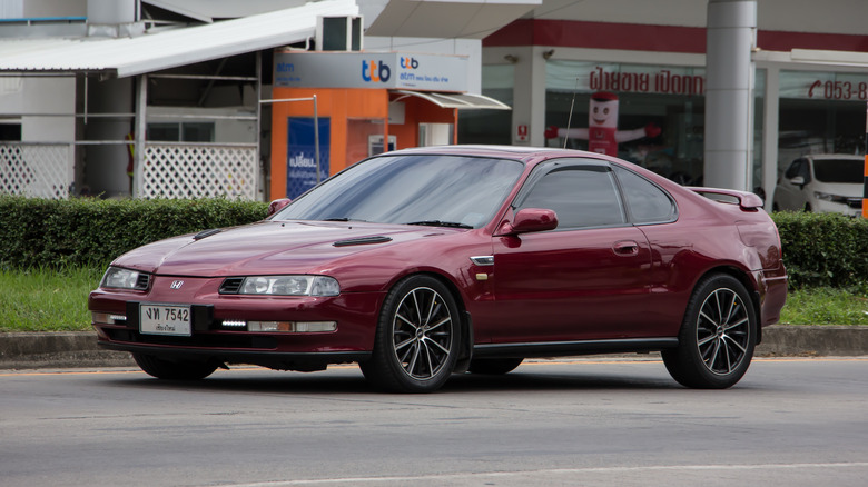 Honda Prelude on the road in Thailand