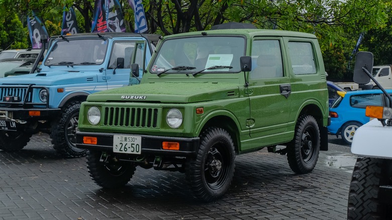 Classic Suzuki Jimny off-roader