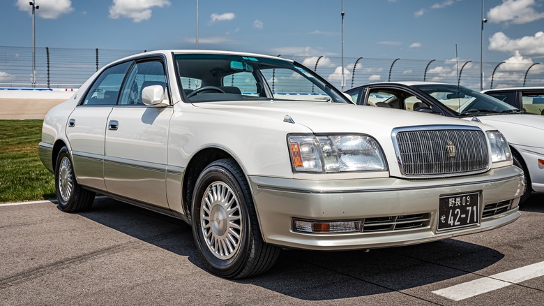 1996 Toyota Crown Majesta at a car show
