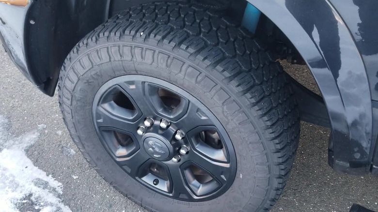 A Firestone Destination X/T in use