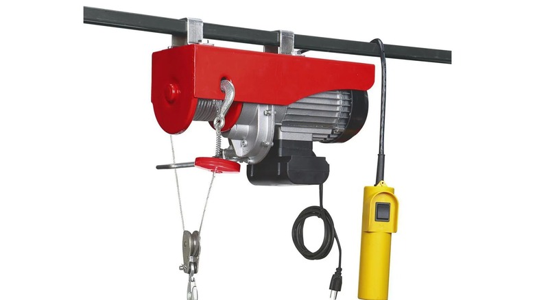Pittsburgh 1,300-Pound Electric Hoist with Remote Control