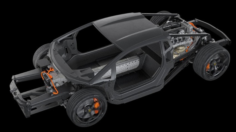 Upcoming hybrid Lamborghini