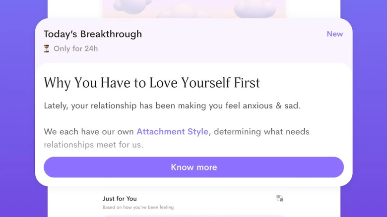 A breakthrough on the Alan Mind App