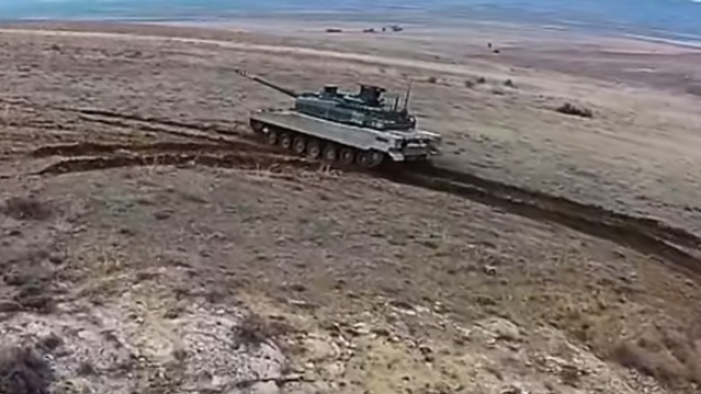 Altay Main Battle Tank in YouTube video screenshot