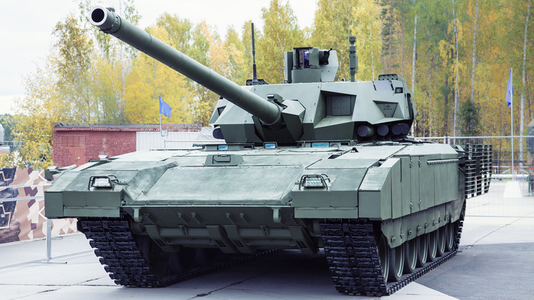T-14 Armata Main Battle Tank 5th generation on display