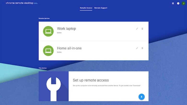 Chrome Remote Desktop