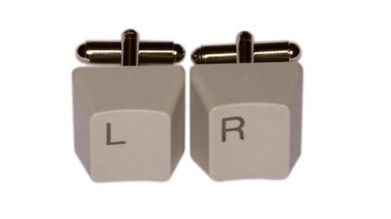 Keyboard cufflinks