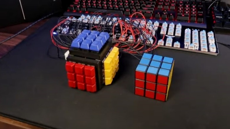 Keyboard Rubik's Cube