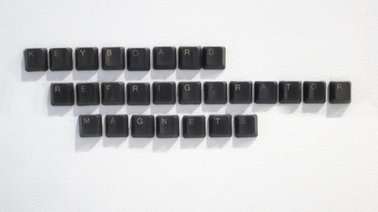 Keyboard magnets