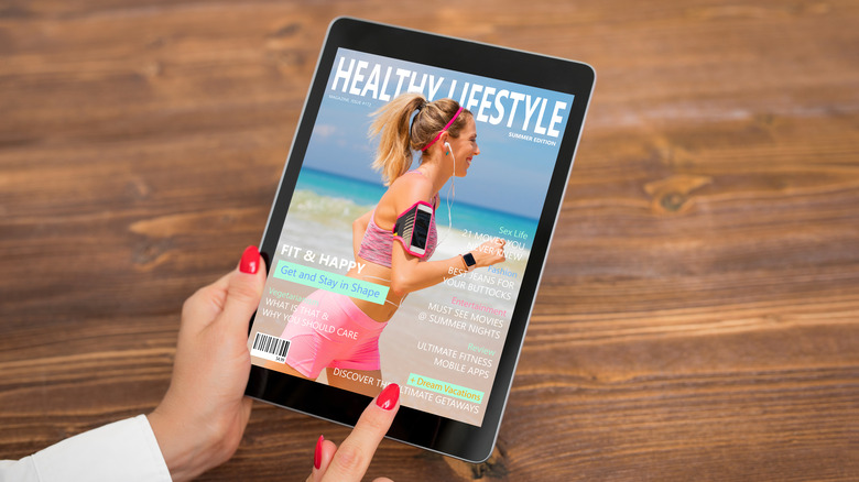 Magazine on iPad