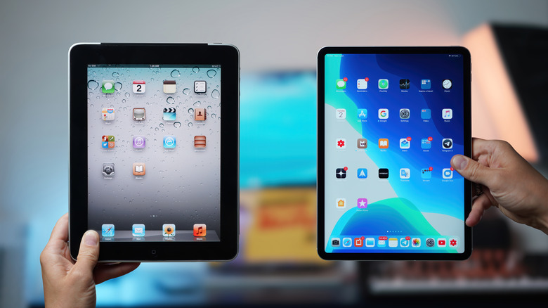 Old and new iPad