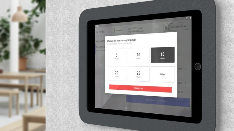 Wall mounted iPad