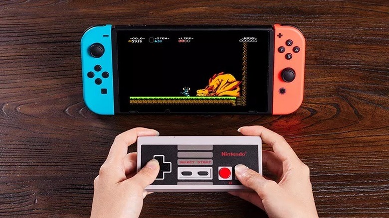 Wireless retro NES controller