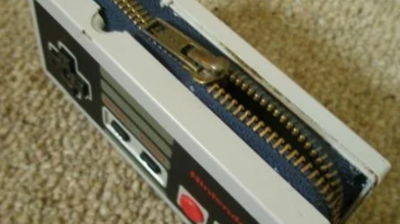 NES controller wallet