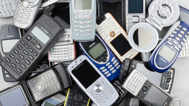 Old mobile phones