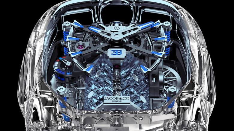 Bugatti tourbillon watch