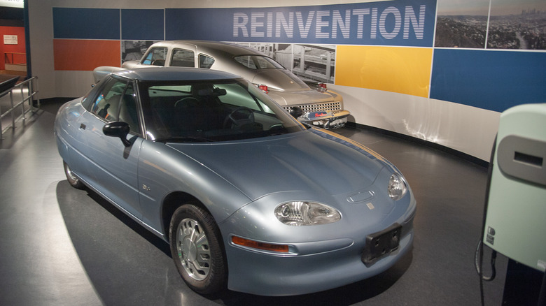 GM EV1 and Tucker 48 at The Smithsonian