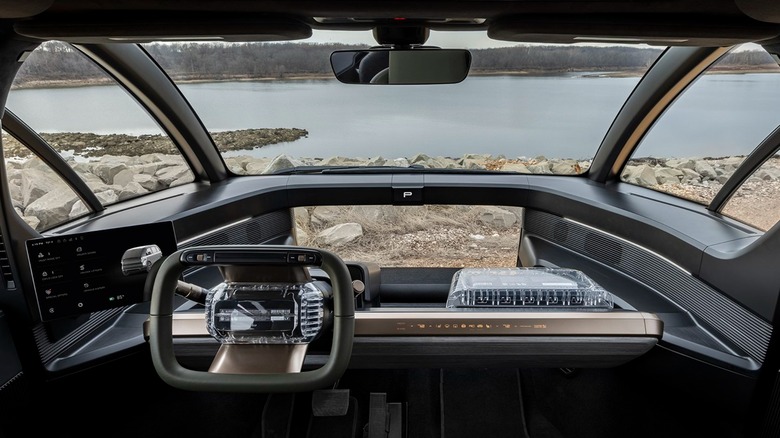 Canoo Lifestyle Vehicle dashboard