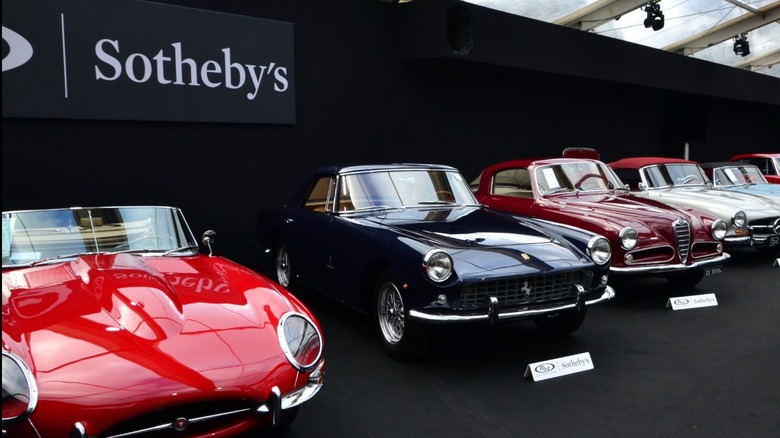 Cars at auction