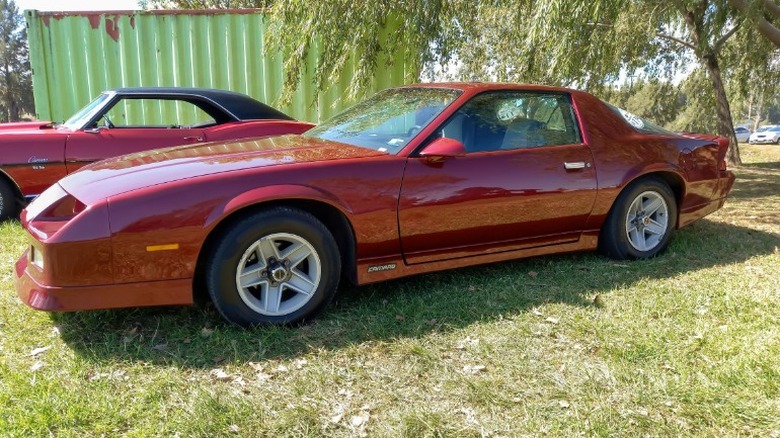 Red 1982 Camaro