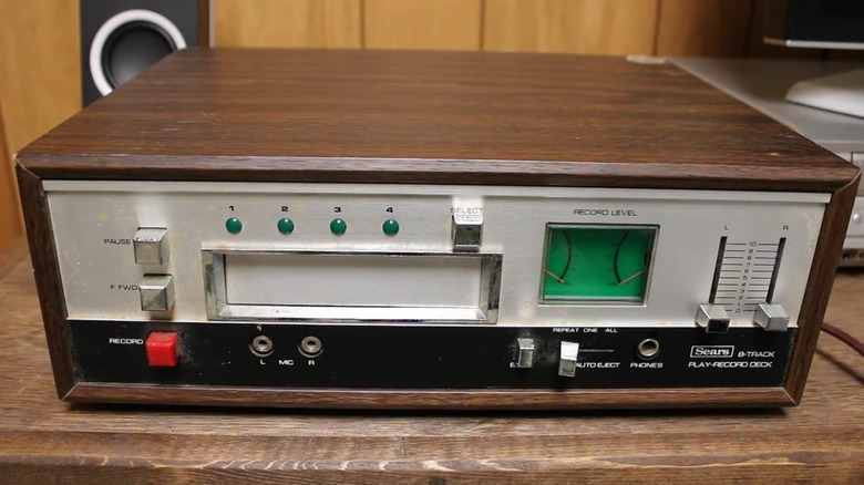 A Sears 8-Track Stereo Player