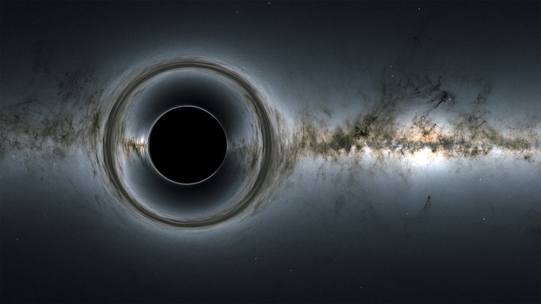 Black hole illustration