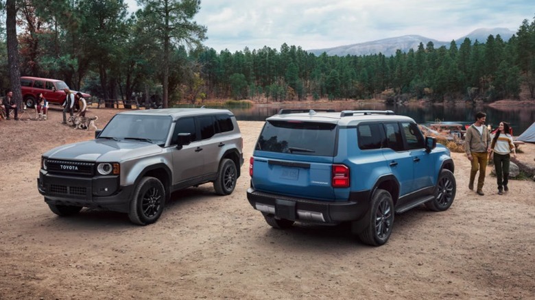 Two 2025 Toyota Land Cruisers