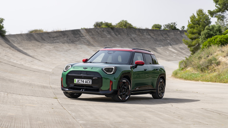 2025 Mini John Cooper Works Aceman Sport front 3/4 view