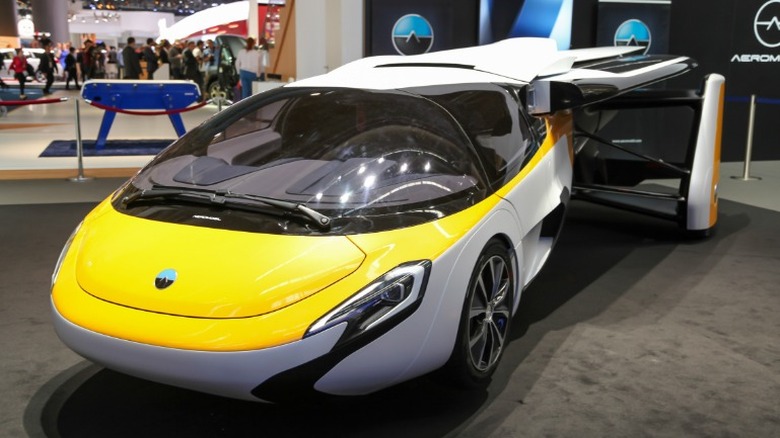 AeroMobil 3.0 at a show