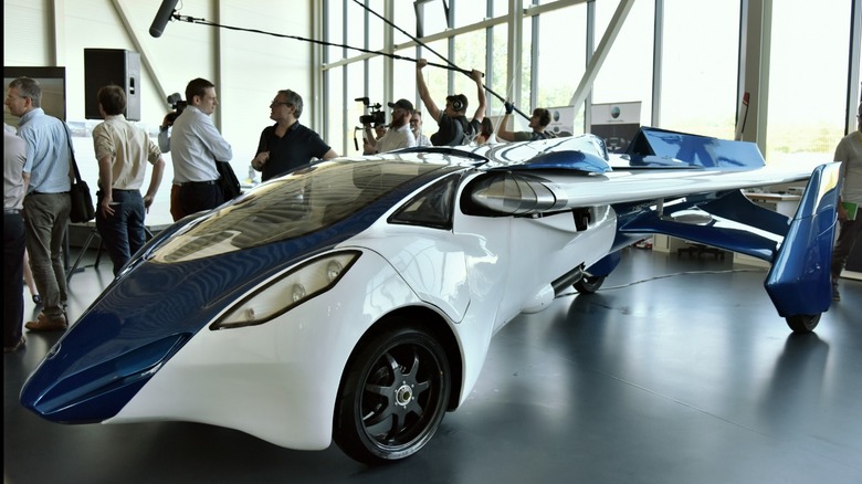 Aeromobil at a show