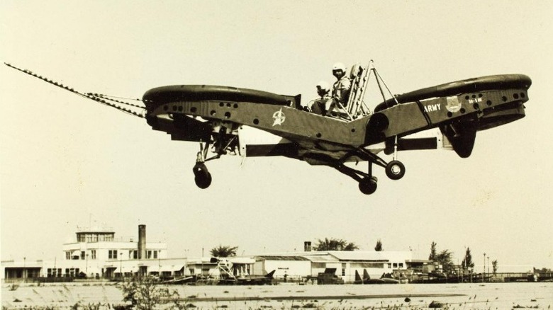 Piasecki AirGeep in the air