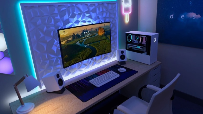 virtual desktop with computer