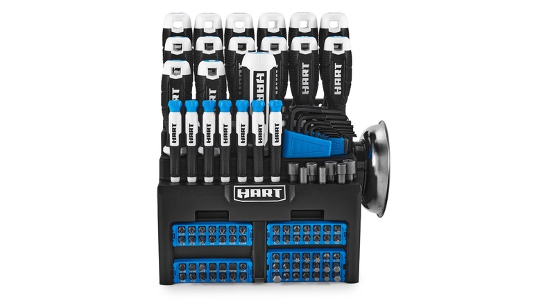 Hart 110-Piece Screwdriver Set against a white background