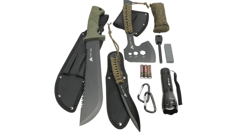 Ozark Trail 12-Piece Camping Toolset against a white background