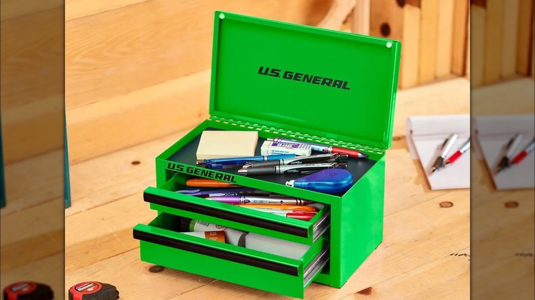 Green U.S. General Mini Toolbox